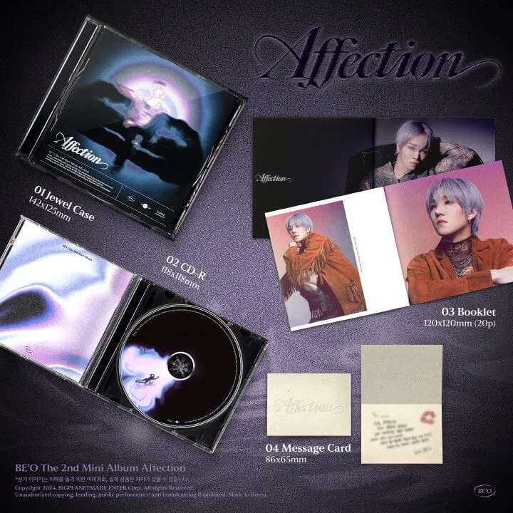 BE'O - AFFECTION (THE 2ND MINI ALBUM)