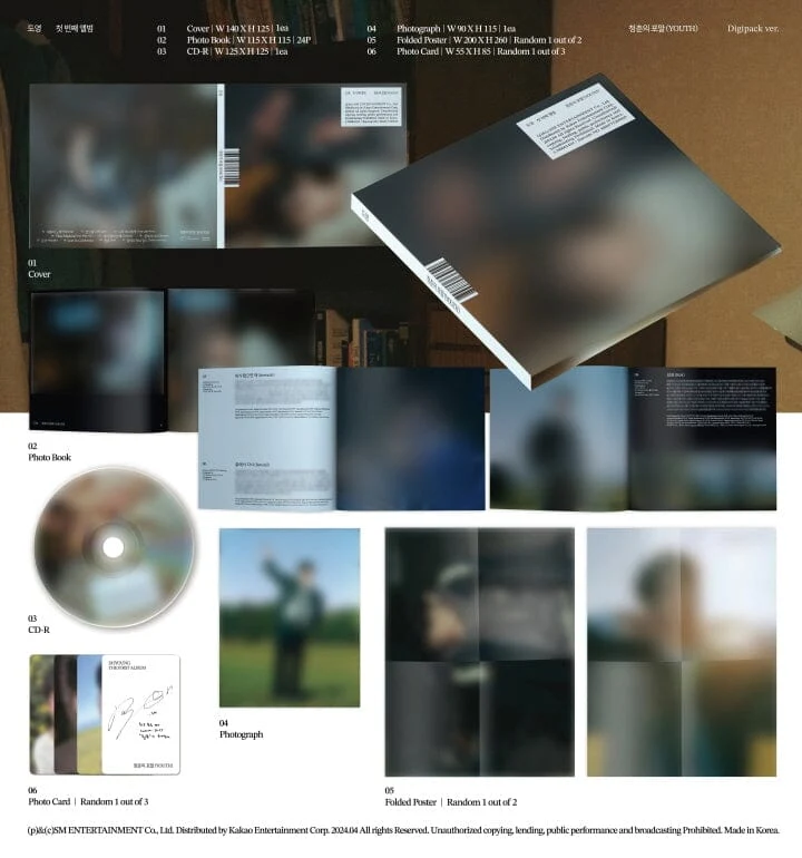 DOYOUNG (NCT) - YOUTH (THE 1ST ALBUM) DIGIPACK VER.