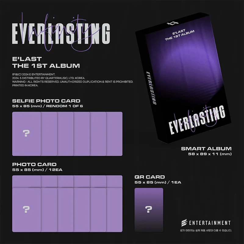 E'LAST - EVERLASTING (THE 1ST ALBUM) SMART ALBUM