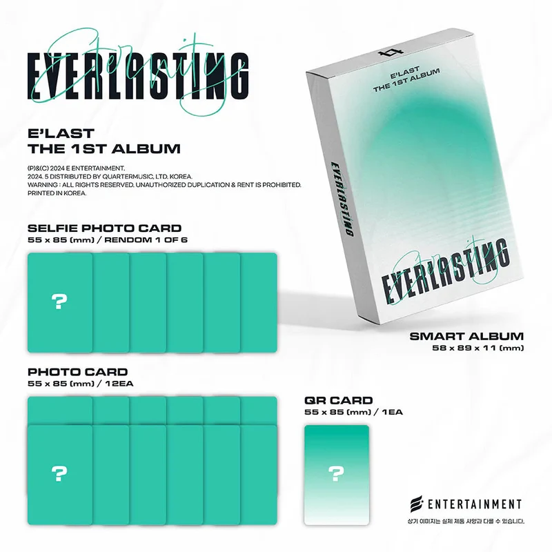 E'LAST - EVERLASTING (THE 1ST ALBUM) SMART ALBUM