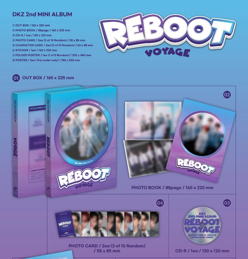 DKZ - REBOOT (2nd Mini Album)