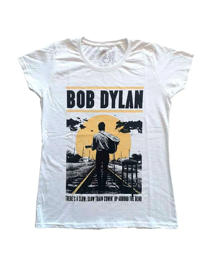 Bob Dylan - Camiseta "Slow Train" Mujer