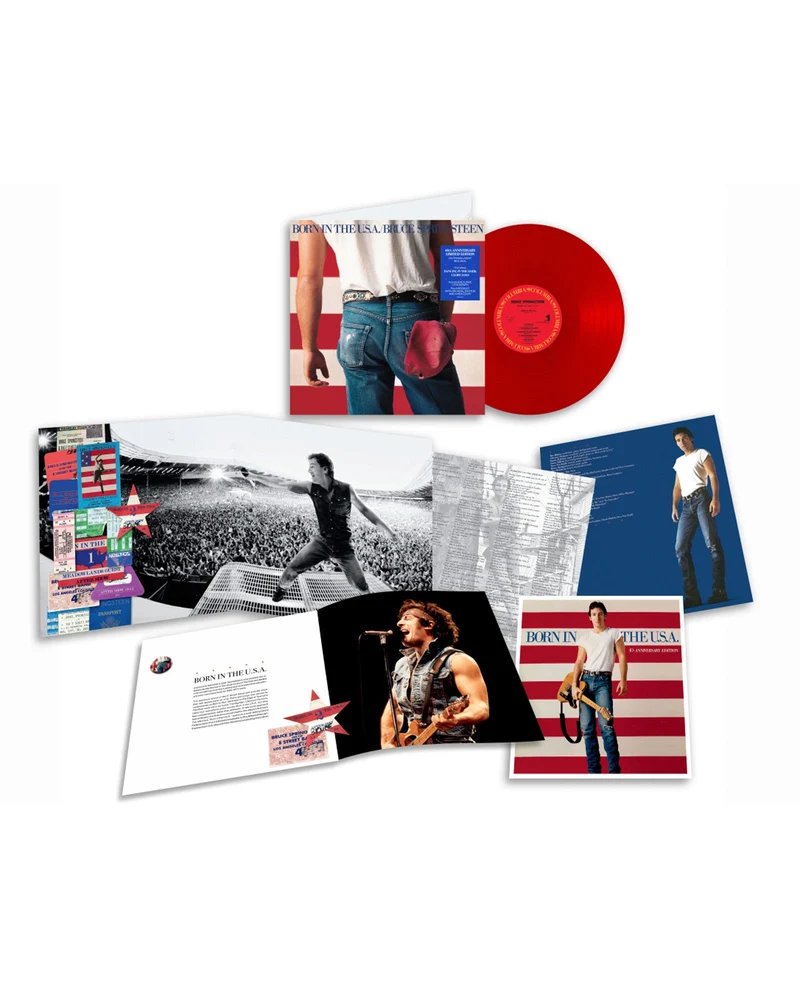 Bruce Springsteen - LP Vinilo Rojo "Born in the U.S.A." 40th Anniversary Edition
