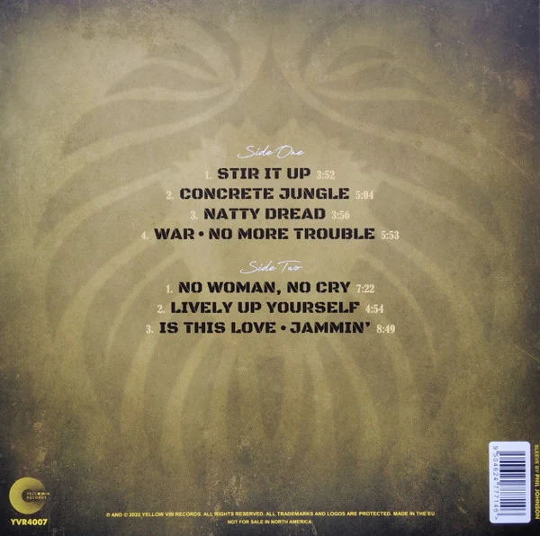 Bob Marley And The Wailers | Live 'n Kickin' [Vinilo amarillo]