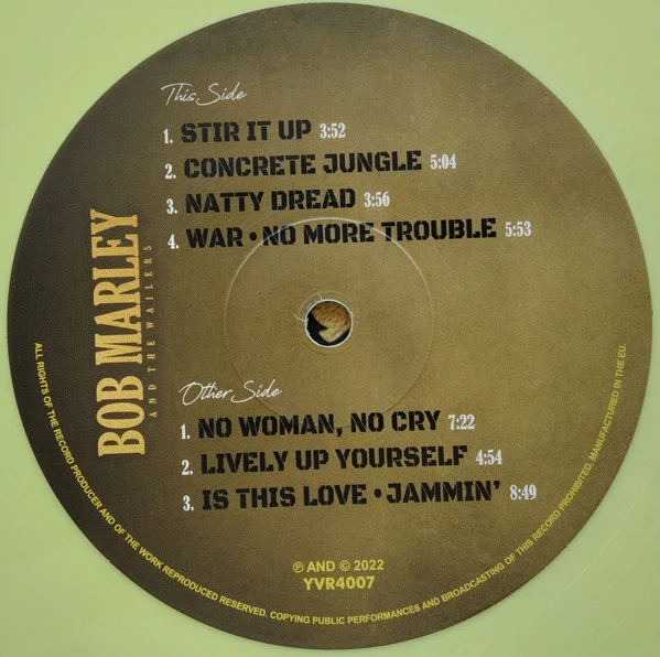Bob Marley And The Wailers | Live 'n Kickin' [Vinilo amarillo]