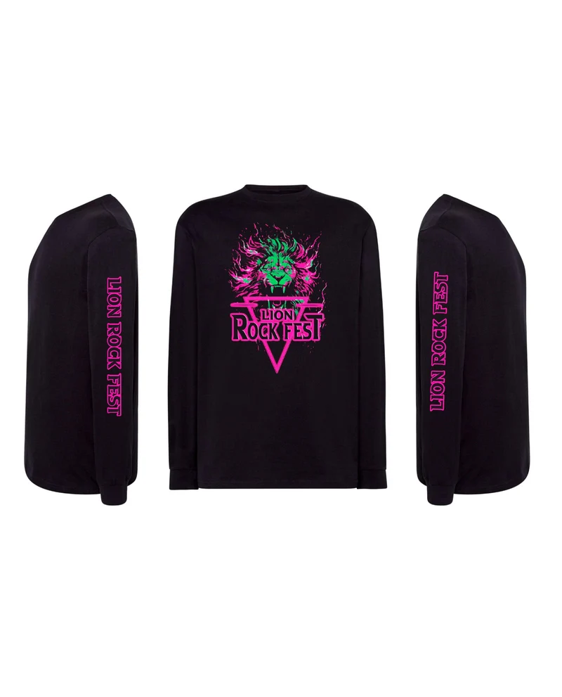 Lion Rock Fest - Camiseta Manga Larga Oficial Lion Rock Fest 2025