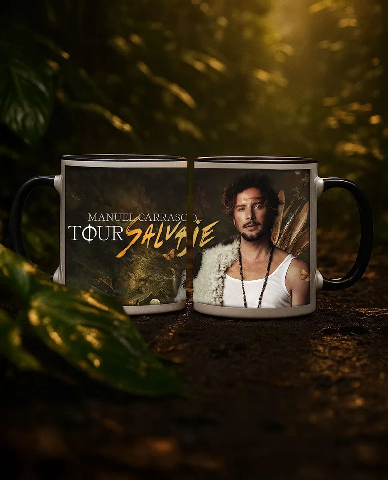 Manuel Carrasco - Taza "Tour Salvaje"