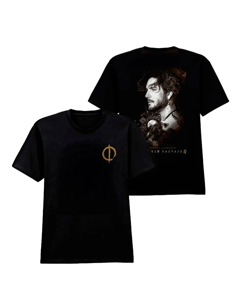 Manuel Carrasco - Camiseta Unisex "Pueblo Salvaje II Logo"