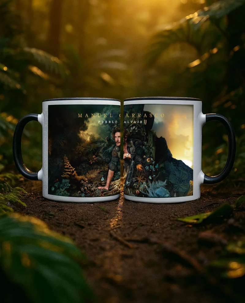 Manuel Carrasco - Taza "Pueblo Salvaje II"