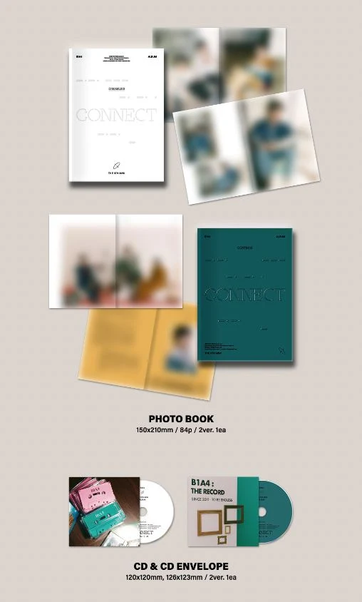 B1A4 - CONNECT (THE 8TH MINI ALBUM)