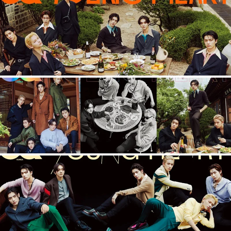 ENHYPEN COVER GQ KOREA (2023 AUGUST ISSUE)