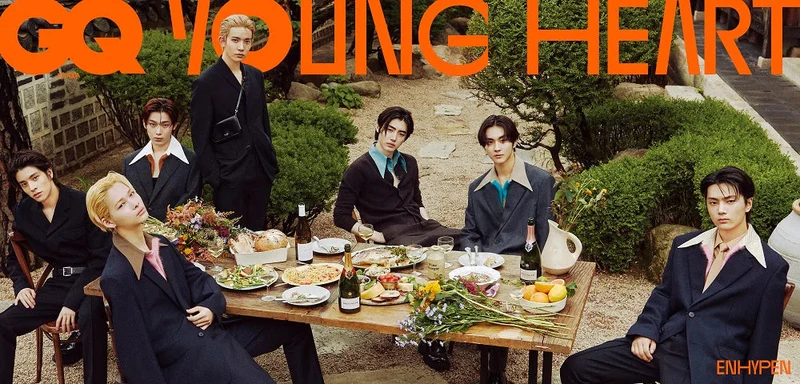 ENHYPEN COVER GQ KOREA (2023 AUGUST ISSUE)