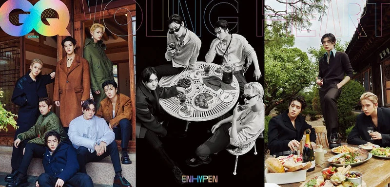 ENHYPEN COVER GQ KOREA (2023 AUGUST ISSUE)