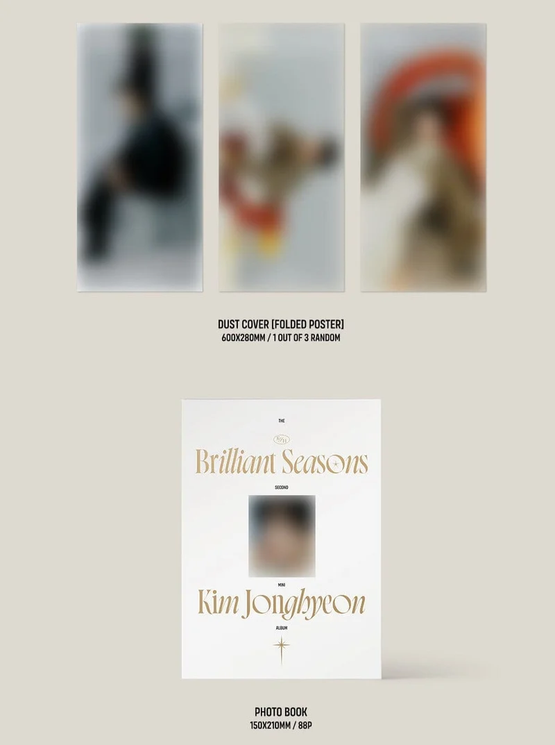 KIM JONGHYEON - BRILLIANT SEASONS (2ND MINI ALBUM)
