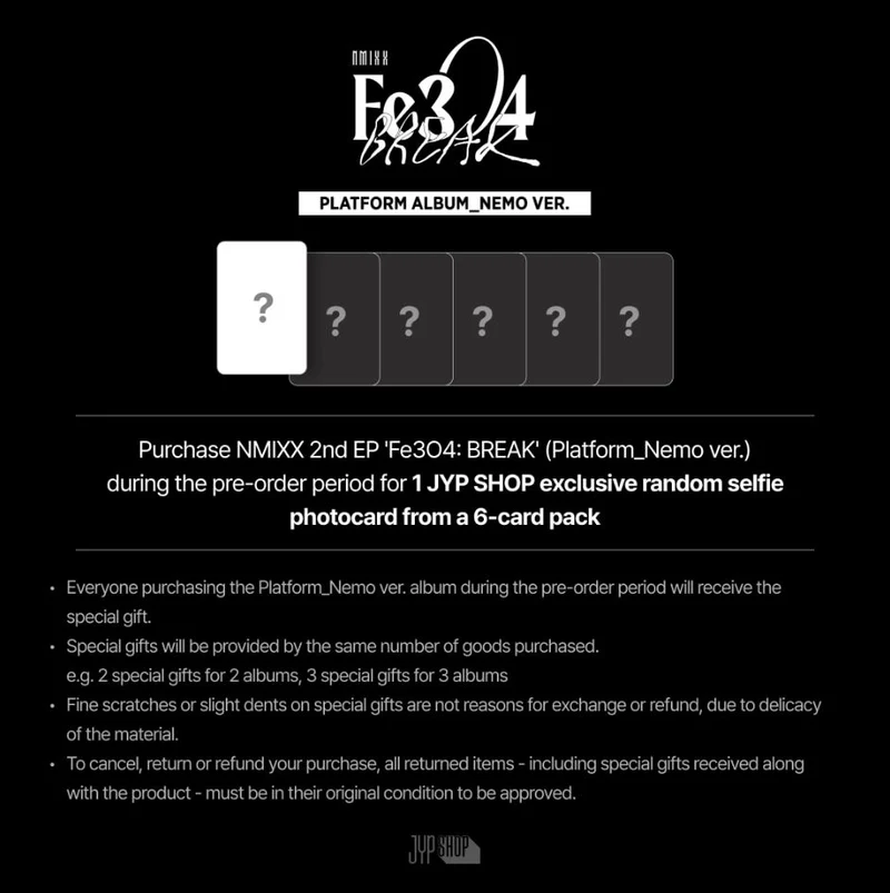 NMIXX - FE304 BREAK (2ND MINI ALBUM) PLATFORM NEMO VER.