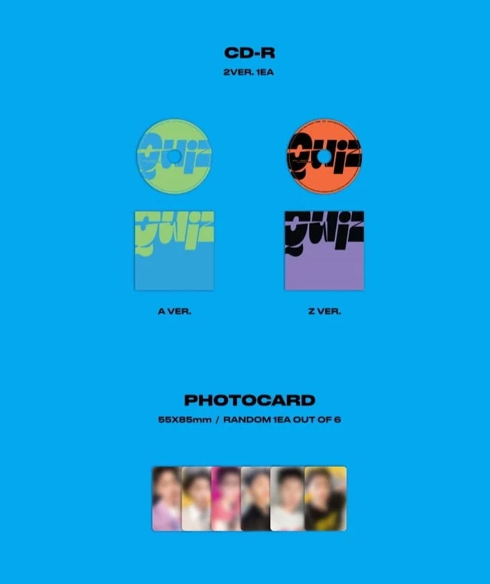 JEONG SE WOON - QUIZ (THE 6TH MINI ALBUM)
