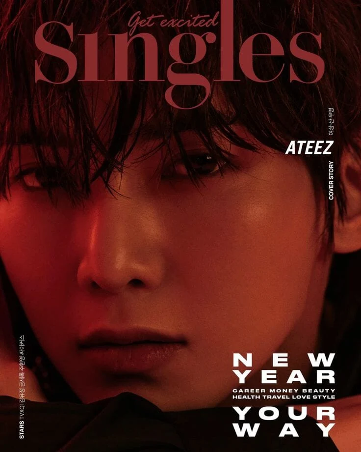 ATEEZ - SINGLES MAGAZINE (2024 JANUARY ISSUE)