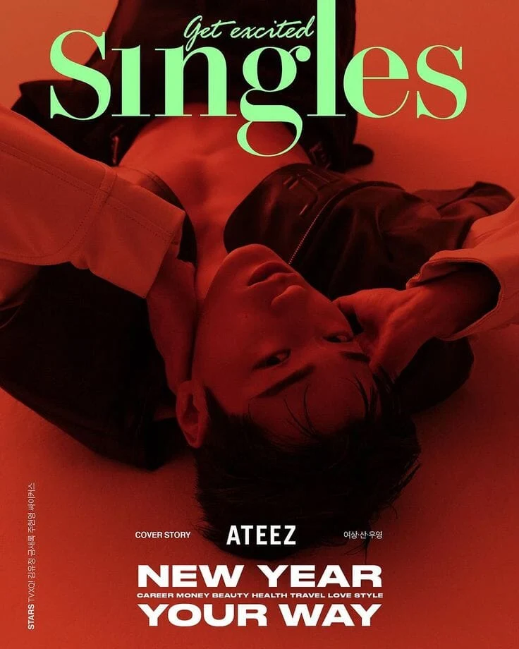 ATEEZ - SINGLES MAGAZINE (2024 JANUARY ISSUE)
