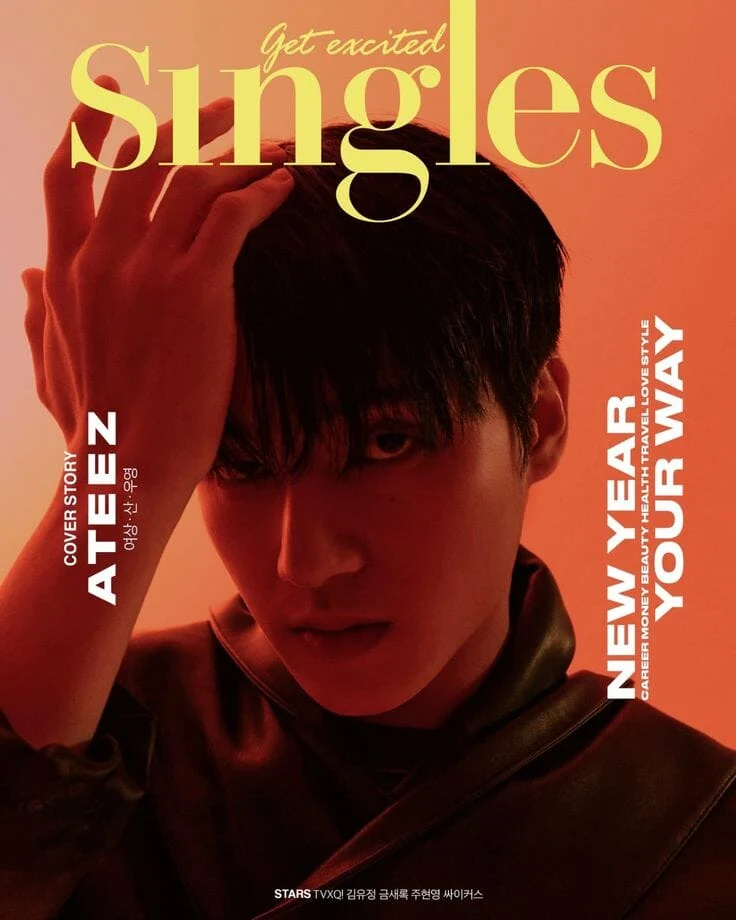 ATEEZ - SINGLES MAGAZINE (2024 JANUARY ISSUE)