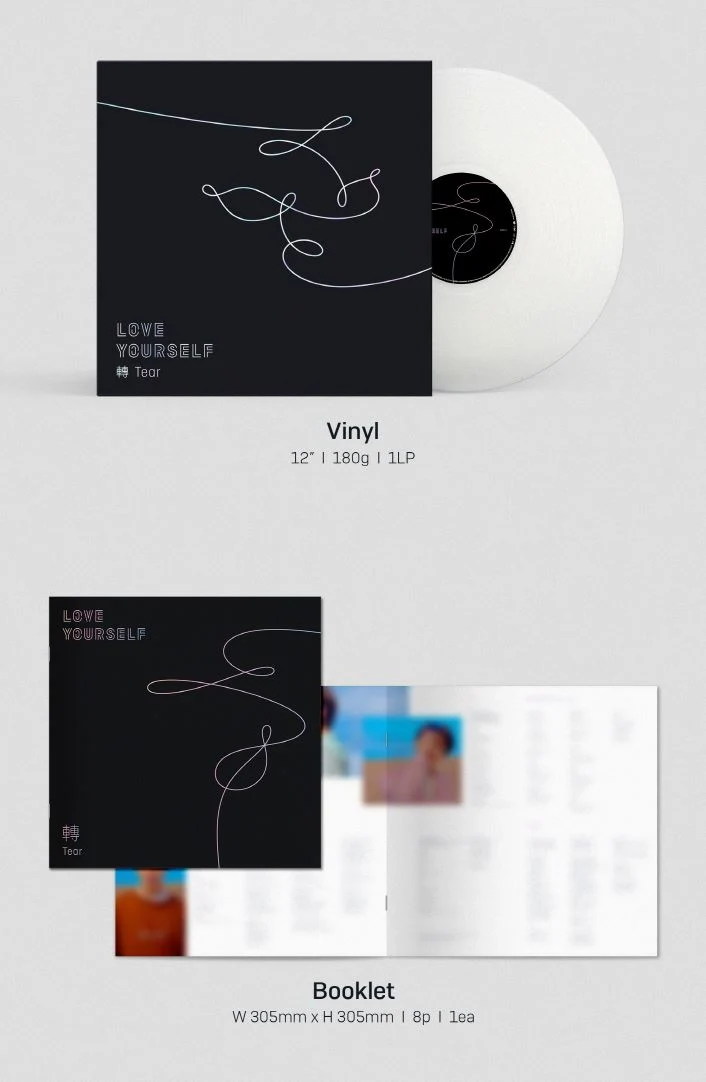 BTS - LOVE YOURSELF 'TEAR' (LP)