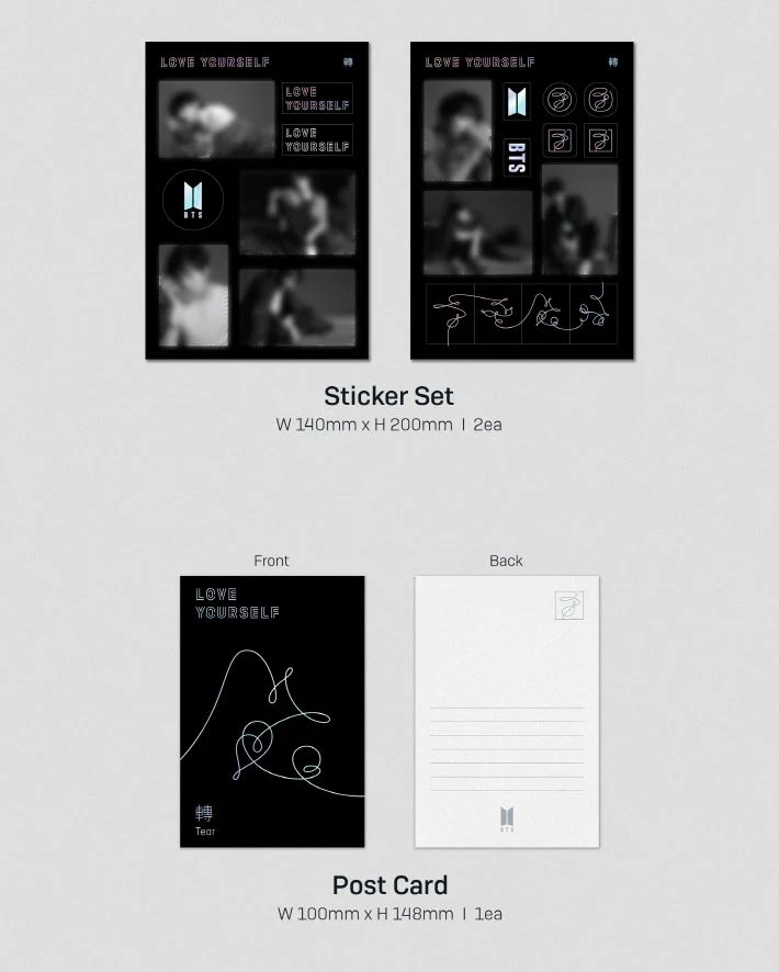 BTS - LOVE YOURSELF 'TEAR' (LP)