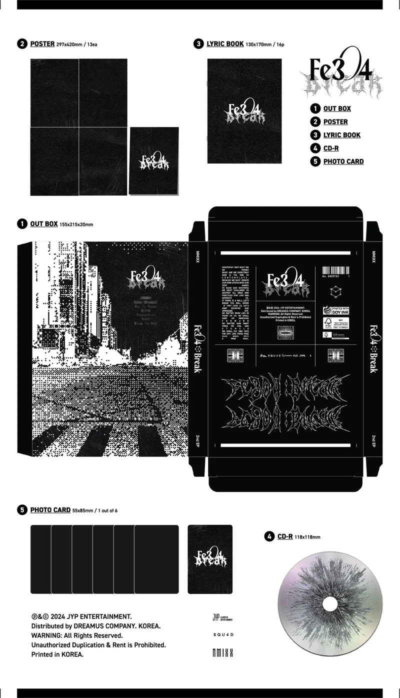 NMIXX - FE304 BREAK (2ND MINI ALBUM) POSTER VER.