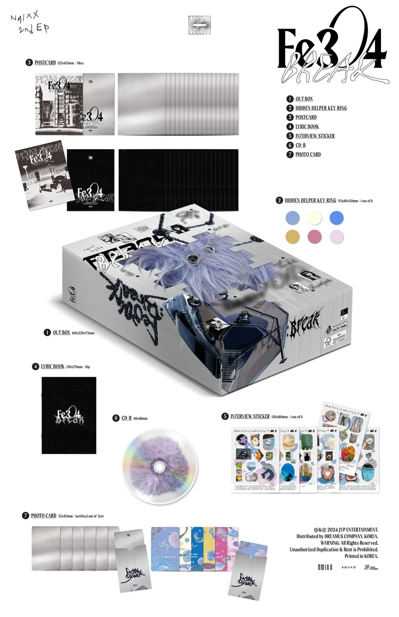 NMIXX - FE304 BREAK (2ND MINI ALBUM) LIMITED VER.