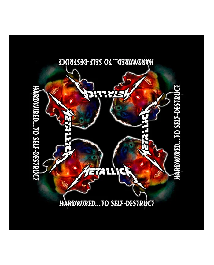 Metallica - Pañuelo "Hardwired to Self Destruct" Unisex