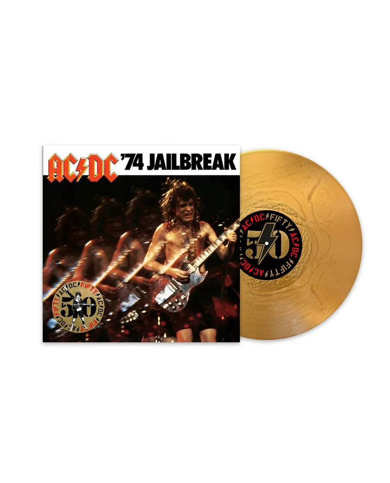 AC/DC - LP Vinilo Dorado "74 Jailbreak " Ed. 50 aniversario