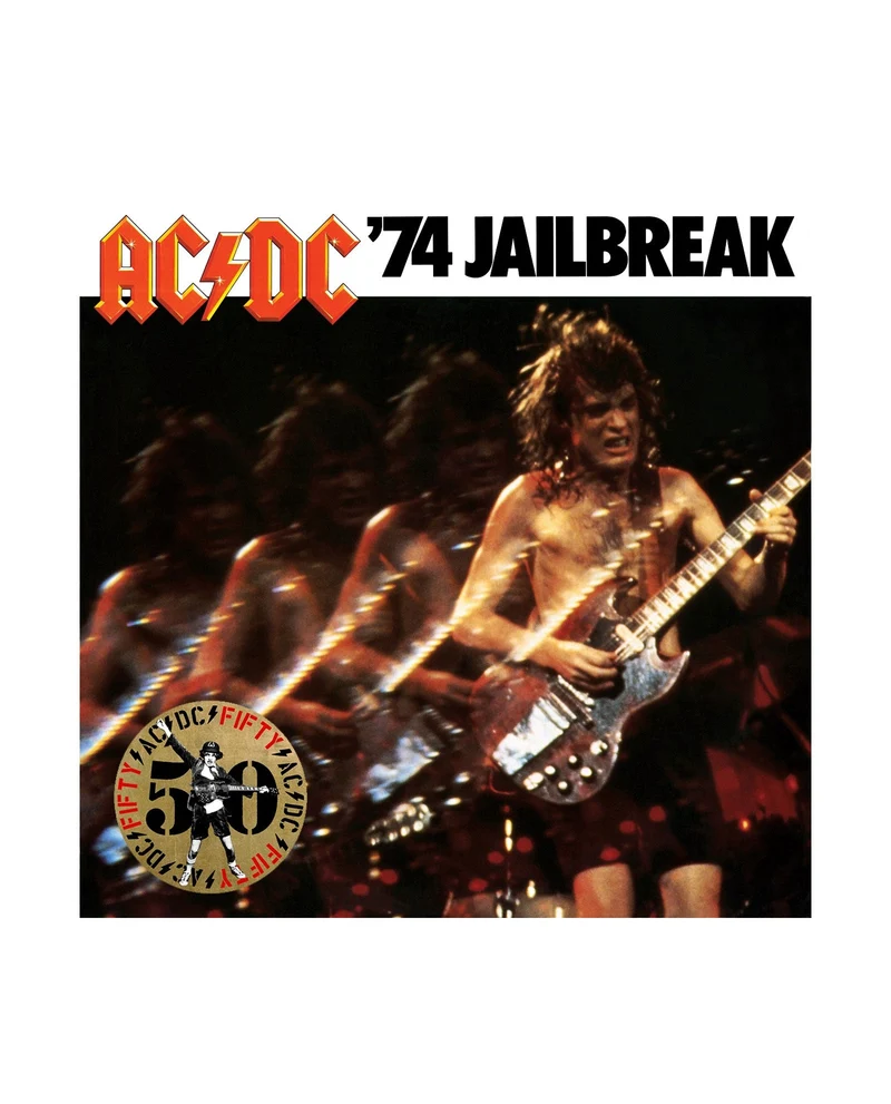 AC/DC - LP Vinilo Dorado "74 Jailbreak " Ed. 50 aniversario