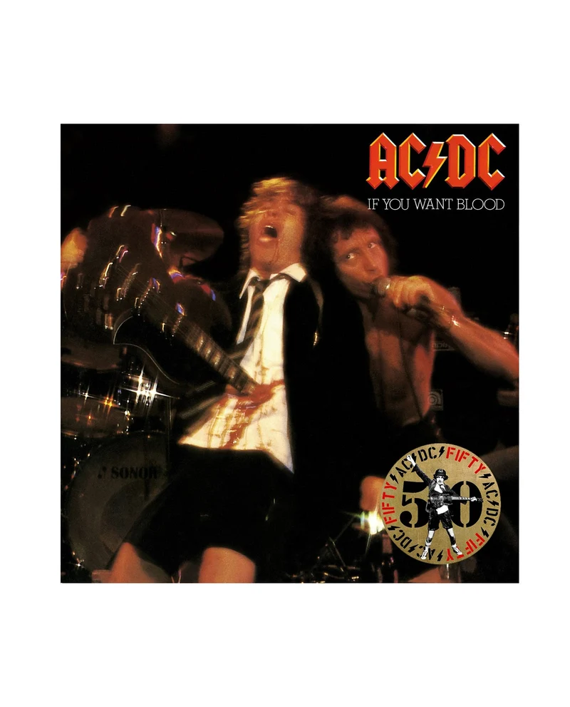 AC/DC - LP Vinilo Dorado "If You Want Blood You've Got It" Ed. 50 aniversario