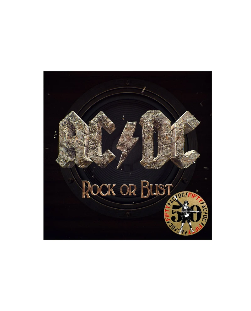 AC/DC - LP Vinilo Dorado "Rock or Bust" Ed. 50 aniversario