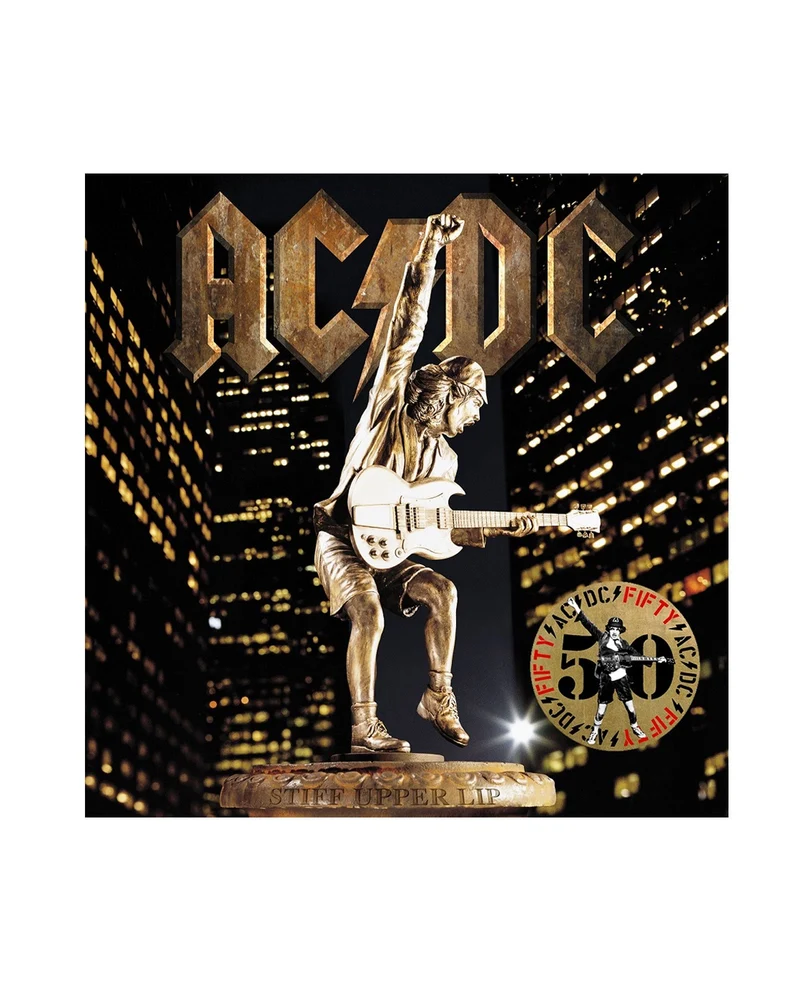 AC/DC - LP Vinilo Dorado "Stiff Upper Lip" Ed. 50 aniversario