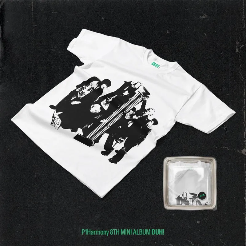 P1HARMONY - DUH! (PLAIN WHITE T VER.)