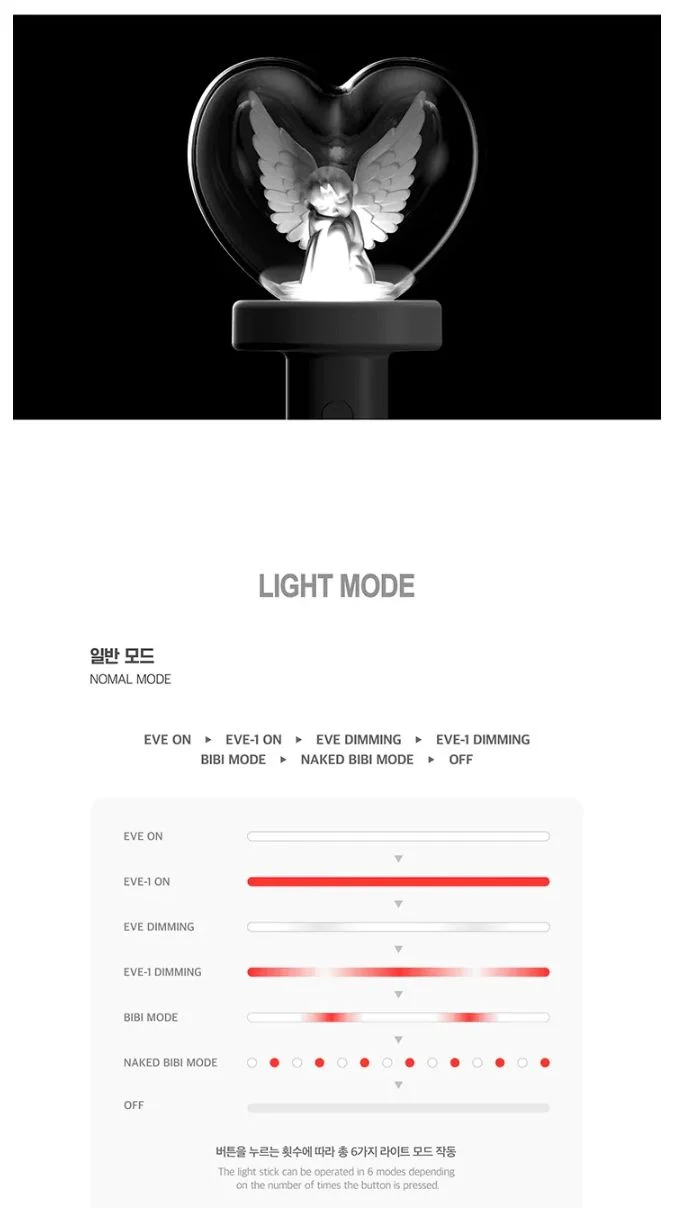 BIBI - LIGHT STICK OFICIAL
