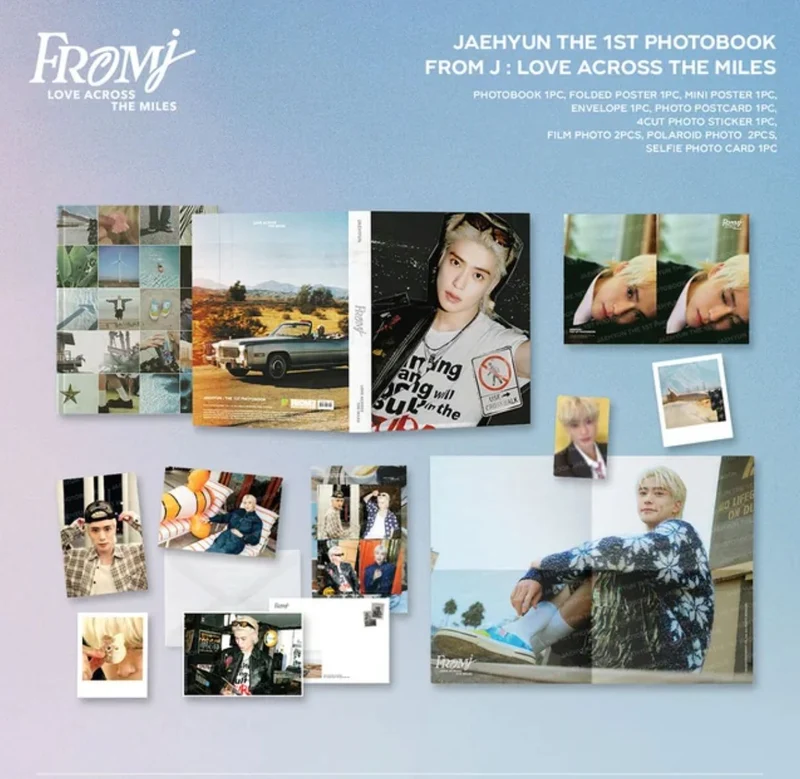 JAEHYUN (NCT) - THE 1ST PHOTOBOOK (FROM J : LOVE ACROSS THE MILES)