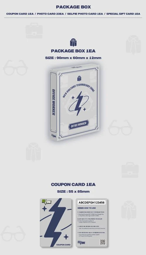 NCT ZONE - COUPON CARD (OFFICE WORKER VER.)