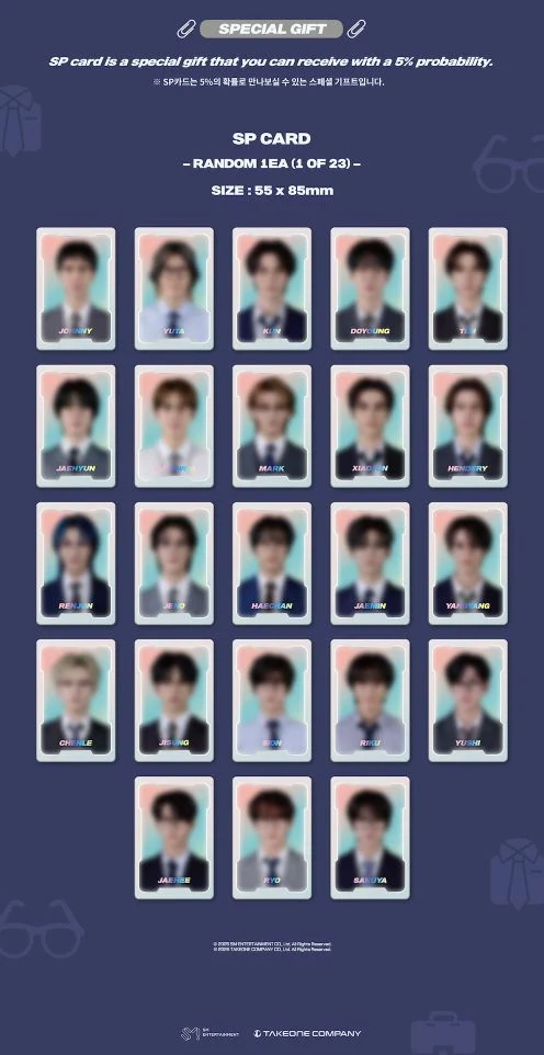 NCT ZONE - COUPON CARD (OFFICE WORKER VER.)