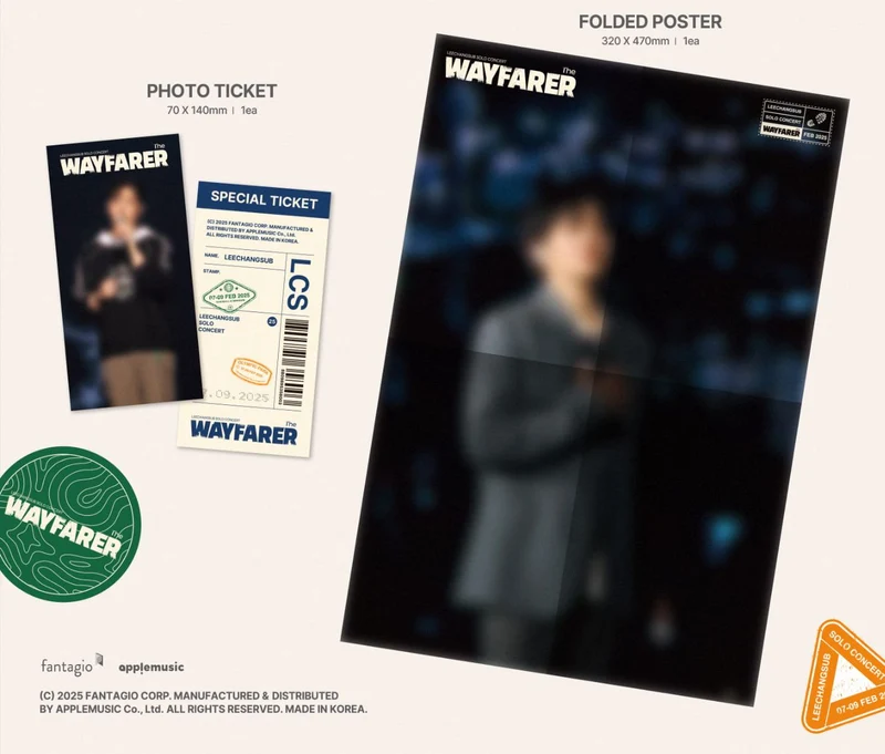 LEE CHANGSUB (BTOB) - SOLO CONCERT 'THE WAYFARER' BEHIND PHOTO BOOK