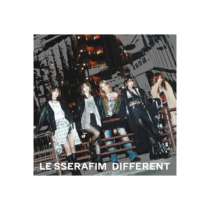 LE SSERAFIM - DIFFERENT (JAPAN 4TH SINGLE) + Weverse Gift