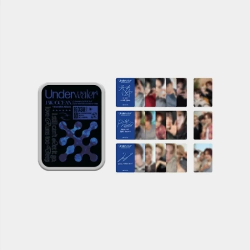 BIG OCEAN - PHOTO CARD SET (UNDERWATER)