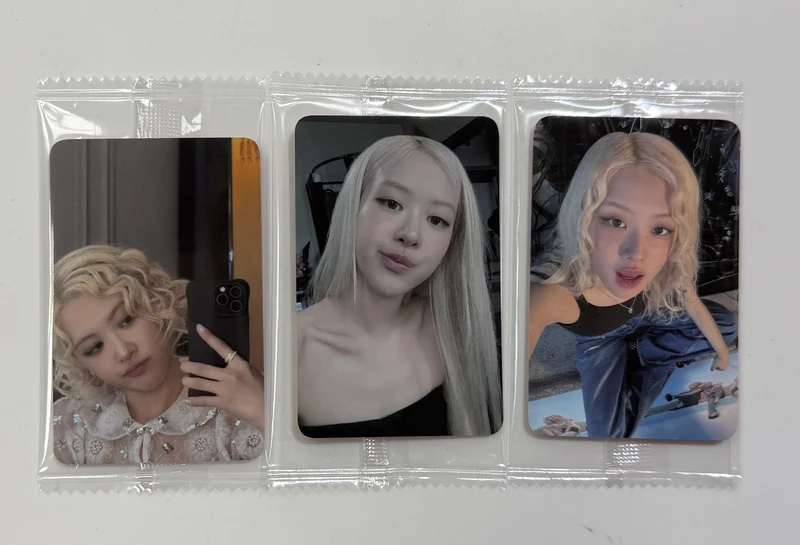 [BLACKPINK] Rose : Rosie : POB Photocard