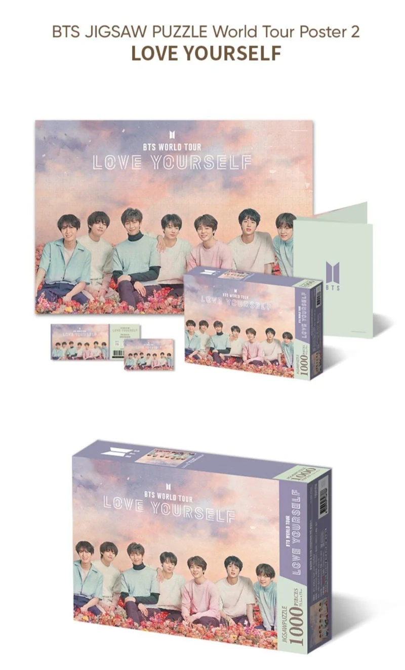 BTS - Rompecabezas Puzzle [LOVE YOURSELF]