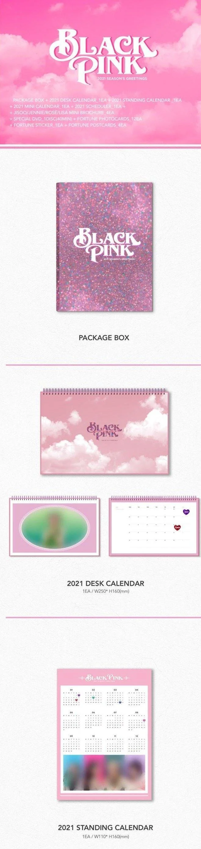 BLACKPINK 2021 SEASONS GREETINGS - WELCOMING COLLECTION