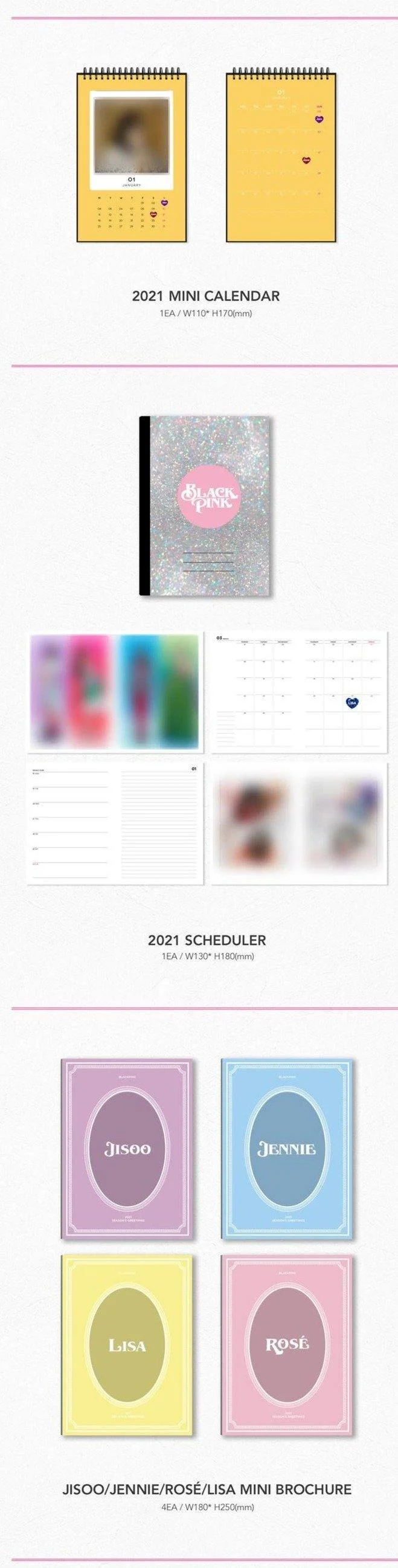 BLACKPINK 2021 SEASONS GREETINGS - WELCOMING COLLECTION