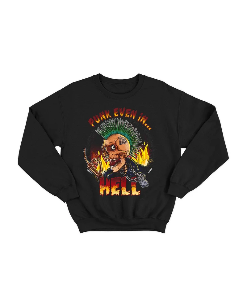 Gaboni x D2fy - Sudadera "Punk even in Hell"