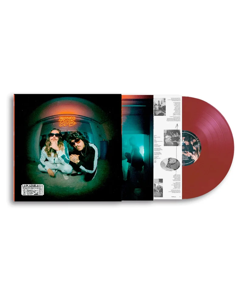 La Plazuela - LP Vinilo Granate "Roneo Funk Club"