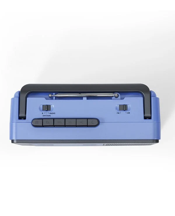 Crosley - Reproductor de Casete - Azul y Gris