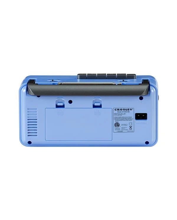 Crosley - Reproductor de Casete - Azul y Gris