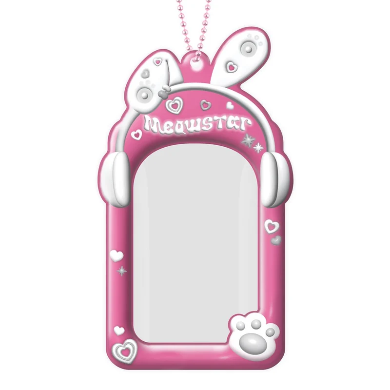 Meowster Photocard Holder Keyring